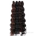 Femmes 20inches Body Wave Océan Cheveux Synthétiques Bluk